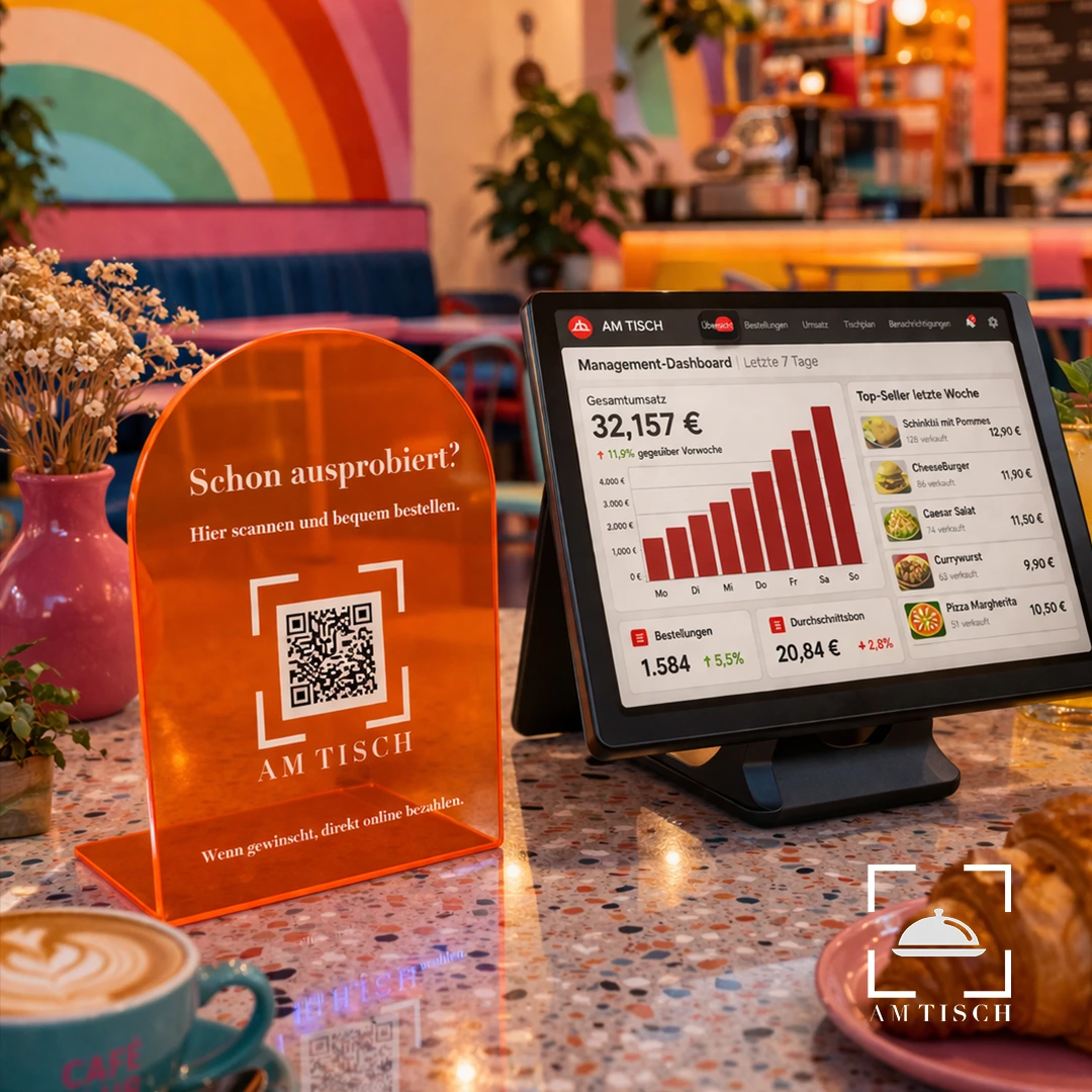 AM TISCH Betreiber-Dashboard für Cafés
