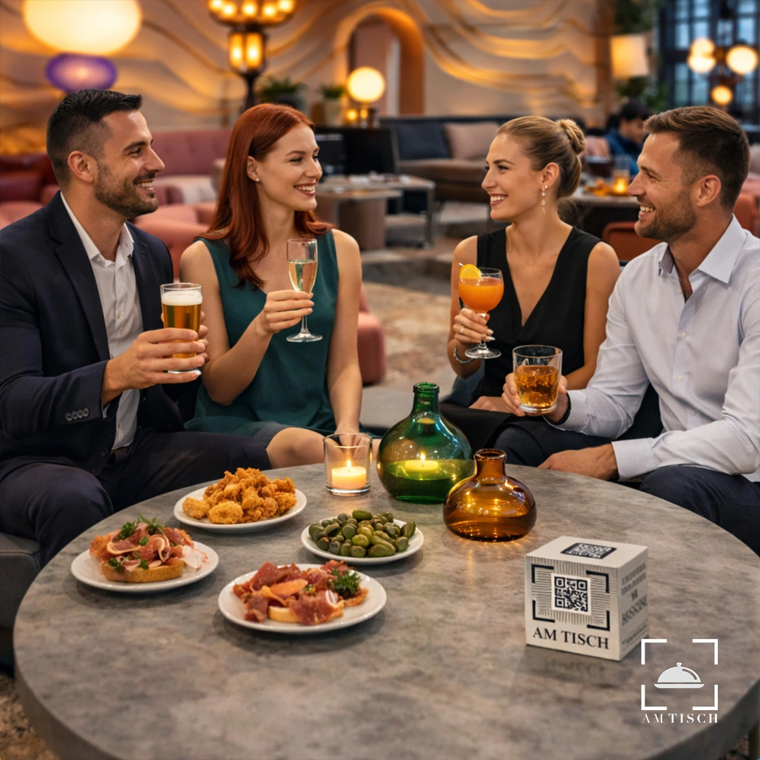 AM TISCH Hotel Lounge Hero Bild