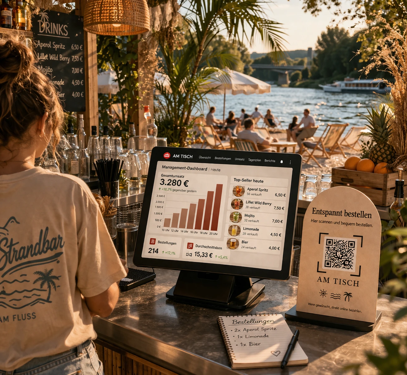 AM TISCH Betreiber-Dashboard